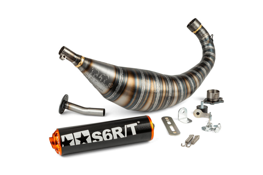 Derbi Senda DRD Racing SM 50 2T D50B0 [2012–] - Exhaust R/T Black Orange
