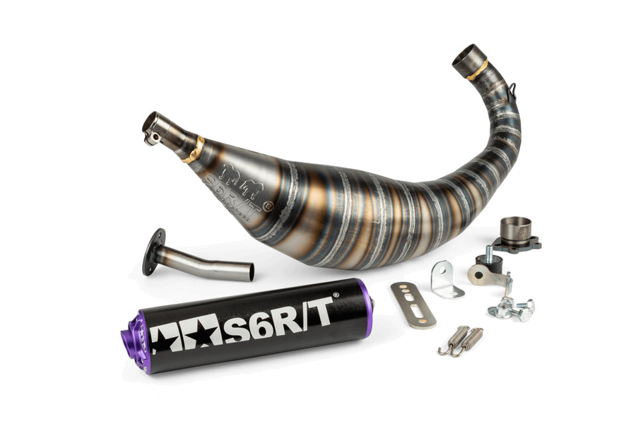 Derbi Senda DRD Racing SM 50 2T D50B0 [2012–] - Exhaust R/T Black Purple