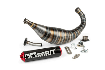 Derbi Senda R X-Treme Enduro '05 - '10 50 2T D50B0 - Exhaust R/T Black Red