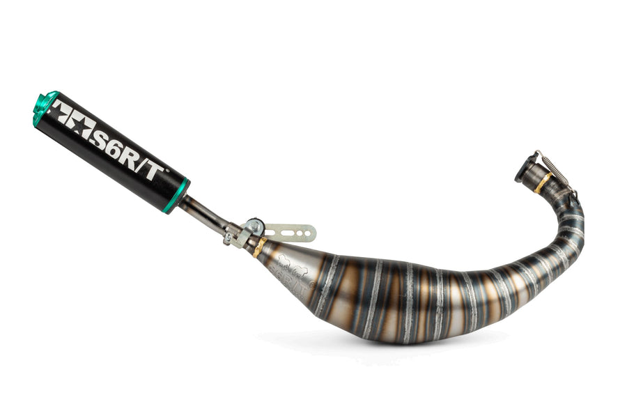 Derbi Senda DRD Racing SM 50 2T D50B0 [2012–] - Exhaust R/T Black Turquoise