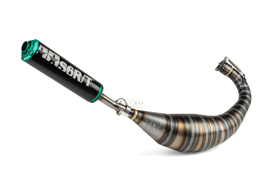 Derbi Senda DRD Racing SM 50 2T D50B0 [2012–] - Exhaust R/T Black Turquoise