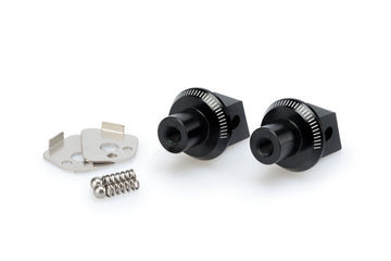 SUZUKI DL 800 V-STROM [2025] – Adapter Beifahrer Fußrasten- Gummipad – Schwarz