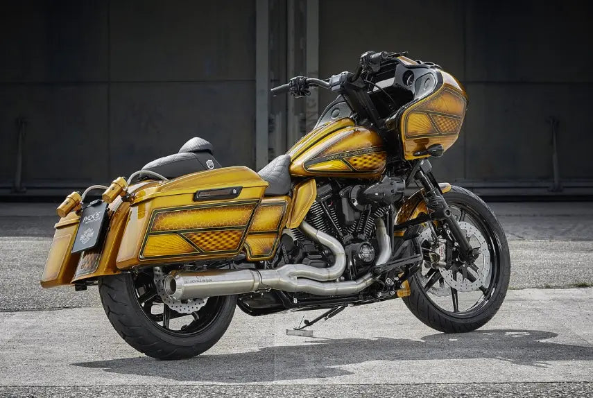 harley davidson touring [RICK'S MOTORCYCLES] – Brake disc floating wave design