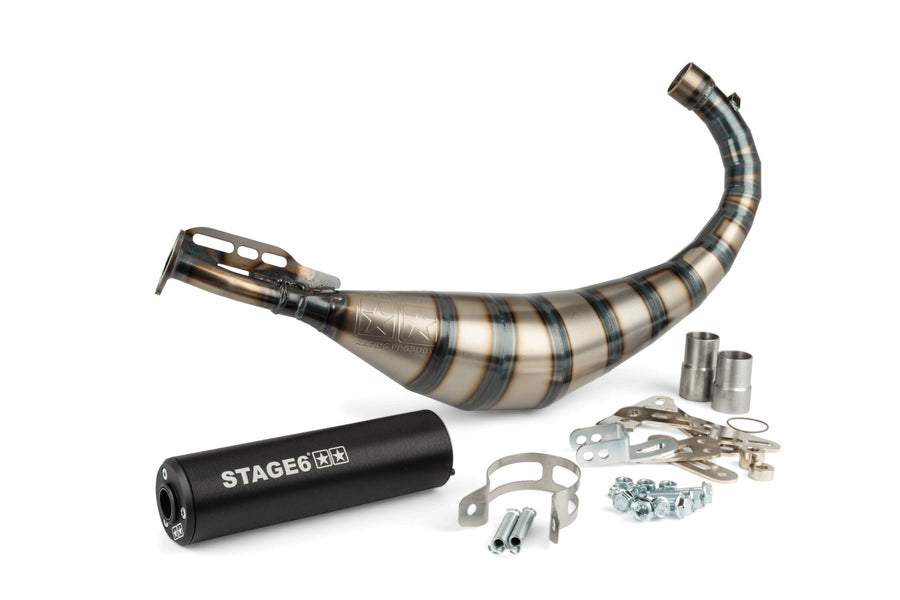 Fantic XE 50 2T - Exhaust Streetrace 80-90 Black