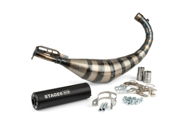 Keeway SM 50 2T - Auspuff Streetrace 80-90 Schwarz
