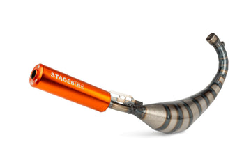 Rieju MRX Enduro Pro 50 2T AM6 - Auspuff Streetrace 80-90 Orange