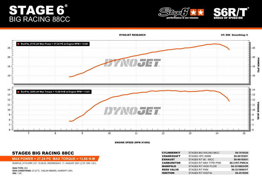 Derbi Senda R DRD Racing Enduro 50 2T D50B0 [2006–] - Exhaust without ESD 80-90cc
