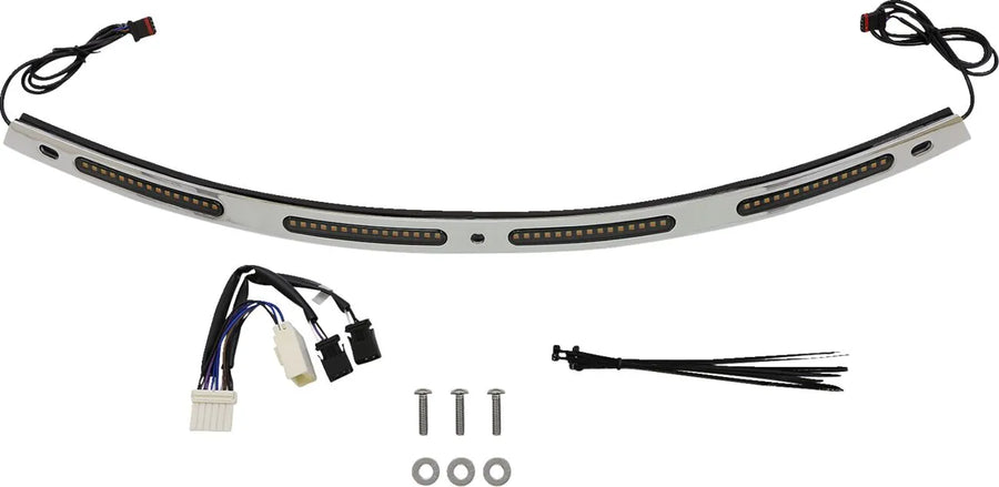 harley davidson flhtc [CUSTOM DYNAMICS] – Genesis® 4 Dynamic LED Batwing-Scheibenzierleiste