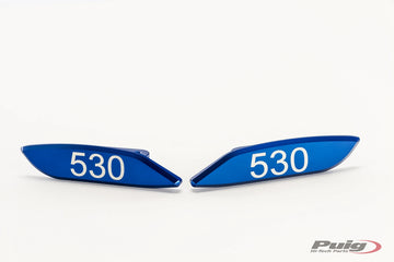 YAMAHA T-MAX 530 SX [2019] – Kappen-Set für OEM-Spiegel | Blau | PUIG 7511A