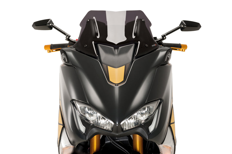 YAMAHA T-MAX 530 SX [2019] – Cap set for OEM mirrors – Black