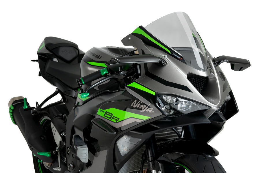 KAWASAKI ZX-6R NINJA [2025] – Z-Racing Scheibe – Schwarz
