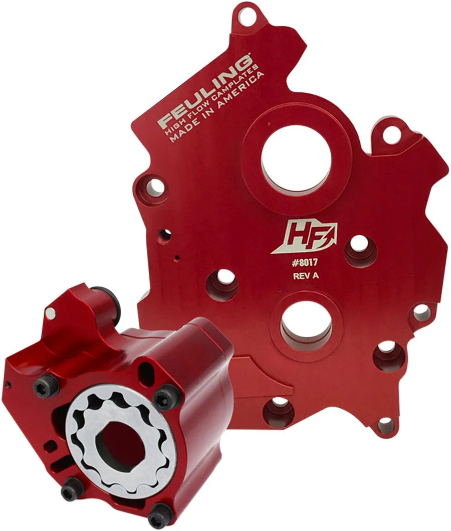 Harley-Davidson FLI 1868 Hydra-Glide Revival 114 [2024] - Race Series Oil Pump/Camshaft Plate Set - Image 1