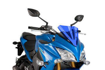 TRIUMPH BONNEVILLE T 120 BLACK [2025] - Sportscheibe | Blau | PUIG 7639A