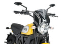 DUCATI SCRAMBLER 800 ICON DARK [2025] – RetroVision Windshield Visor – Black-26