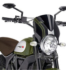 DUCATI SCRAMBLER 800 ICON DARK [2025] – RetroVision Windshield Visor – Black-8