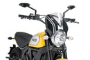 DUCATI SCRAMBLER 800 ICON DARK [2025] – RetroVision windshield visor-11