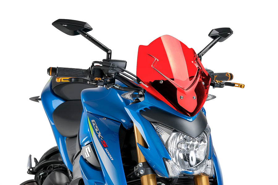 SUZUKI GSX-S 1000 [2020] - New Generation Sport Windshield | Red | PUIG 7653R