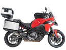 DUCATI Multistrada V2 [2025-2026] - Kofferträgerset Cutout schwarz inkl. Xplorer Cutout silber Kofferset