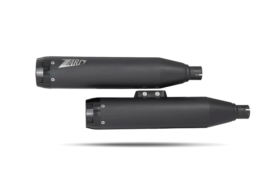 harley davidson flfb [ZARD] – Overlapped rear silencer for HD-SOFTAIL (BREAKOUT/FAT BOY)