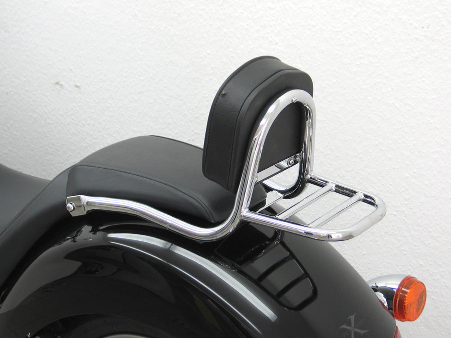 Honda VT 1300 CX (Fury) [2010-2012] - Sissy bar made of pipe with pillows and luggage rack