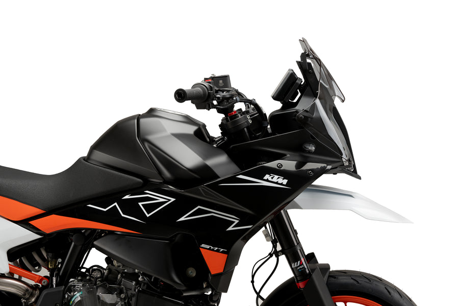KTM 890 SMT [2025] – sports screen – matt black
