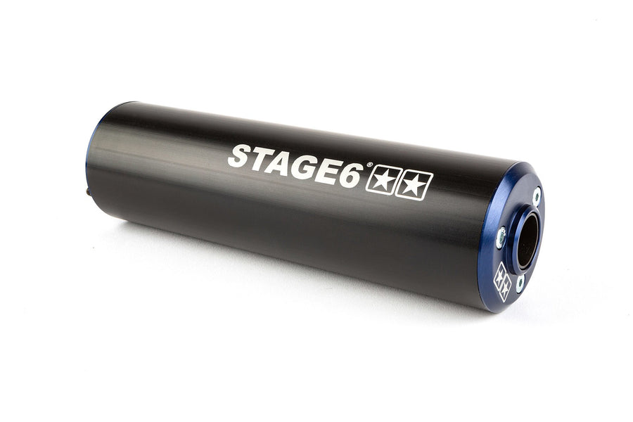 Derbi Senda R DRD Racing Enduro 50 2T D50B0 [2006–] - Exhaust 80 - 90 blue / black