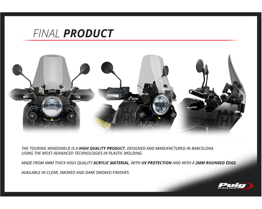 HUSQVARNA NORDEN 901 EXPEDITION [2025] – touring screen – tinted