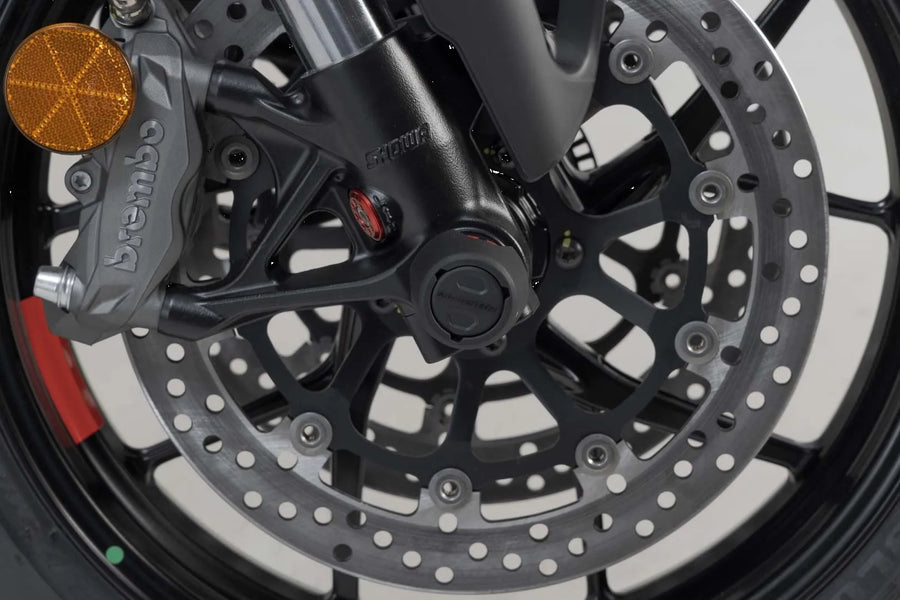 ducati diavel [SW-MOTECH] – front wheel axle protection set