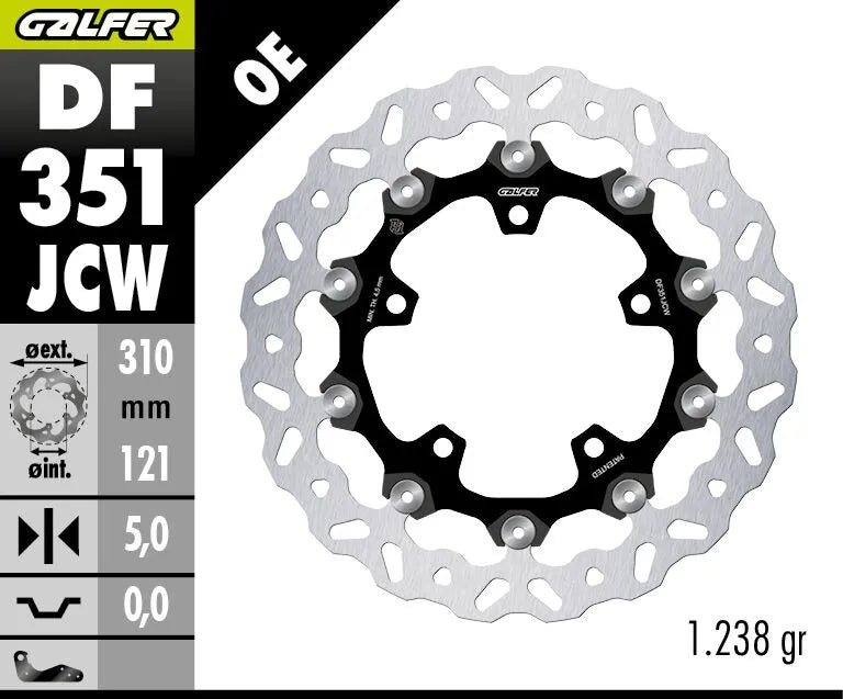Suzuki V-Strom 800 De ABS [2025-2026, 2026] - BRAKE DISC FLOATECH WAVE – picture 2