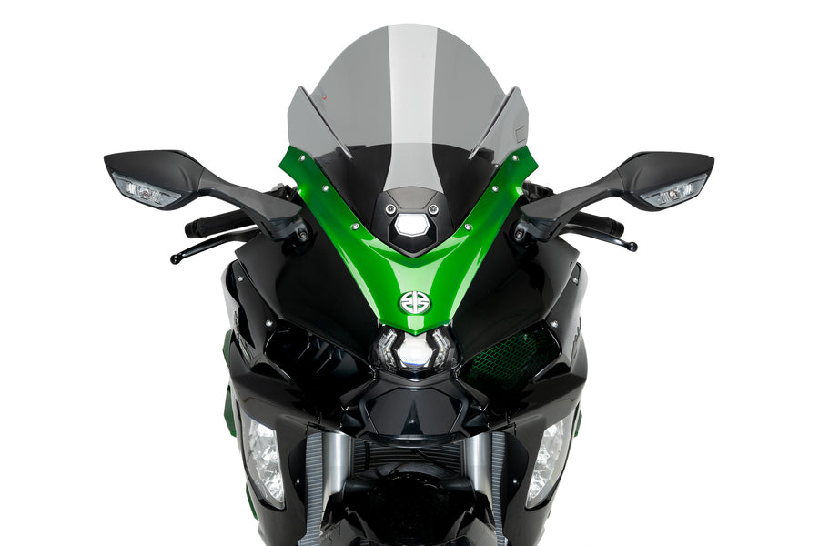 KAWASAKI NINJA H2 SX SE [2025] – Z-Racing Scheibe – Schwarz