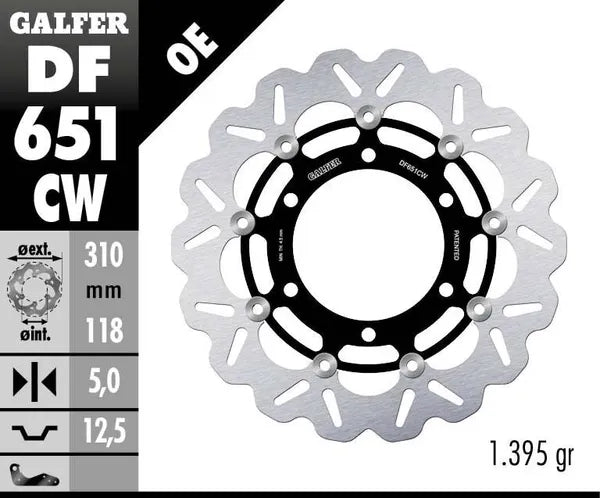 Triumph SPEED TRIPLE 900 Carburator [1994-1996] - brake discs - picture 5