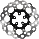Harley-Davidson XL 1200 T Sportster Superlow [2019, 2020] - Cubiq™ brake disc - surface: black, chrome - image 1