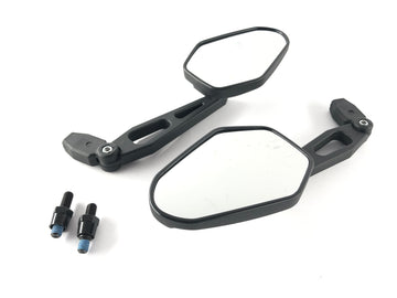 Universalspiegel DIEGO [Lagerware] - ABS schwarz Adapter 2x M8-R E-geprüft - 0