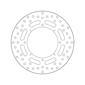 Honda Xl 125 [BREMBO] - Serie Oro rund starr Bremsscheibe