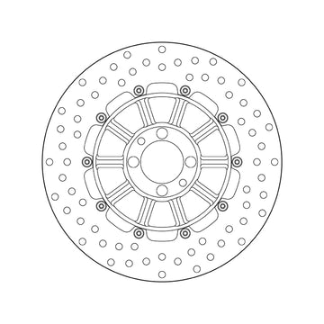 Bmw K 100 Rt [BREMBO] - Serie Oro rund starr Bremsscheibe - 0