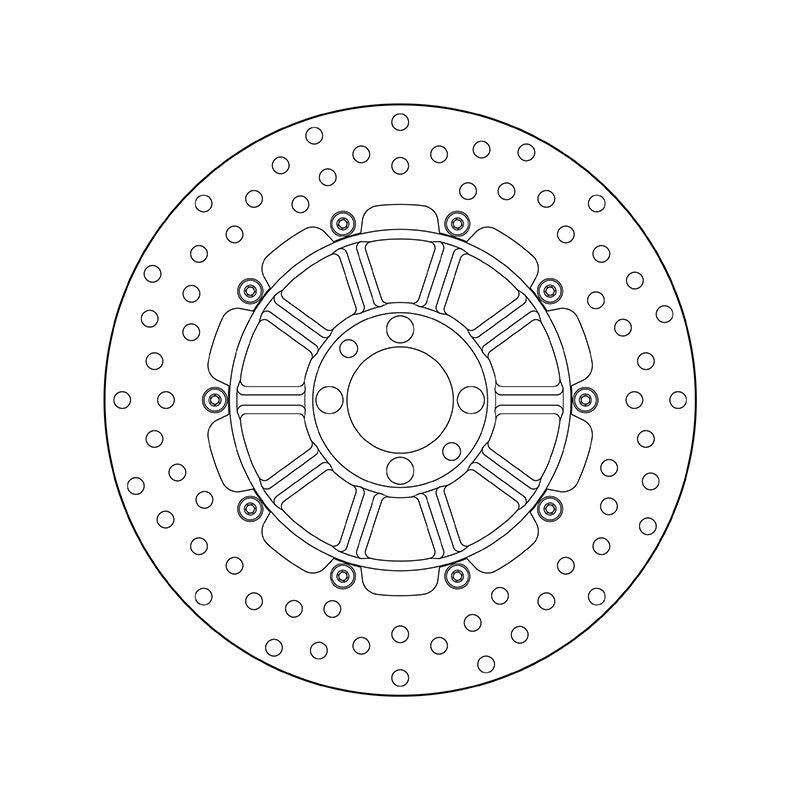 Bmw K 1100 [BREMBO] - Serie Oro rund starr Bremsscheibe