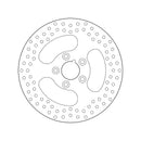 Harley Davidson Flstc [BREMBO] - Serie Oro rund starr Bremsscheibe-2