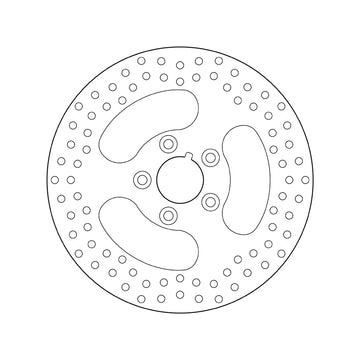 Harley Davidson Flstf [BREMBO] - Serie Oro rund starr Bremsscheibe - 0
