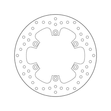 Yamaha Fz 600 [BREMBO] - Serie Oro rund starr Bremsscheibe