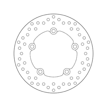 Honda Nc 750 [BREMBO] - Series Oro round rigid brake disc - 0