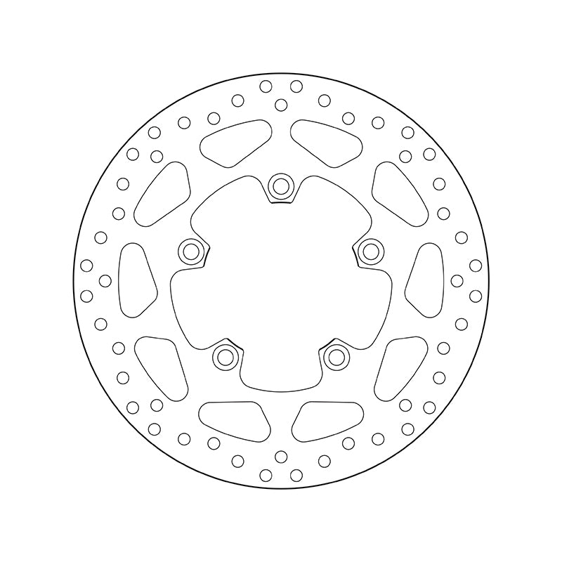 Triumph Tiger 1200 Explorer [BREMBO] - Series Oro round rigid brake disc