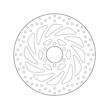 Ktm Duke 200 [BREMBO] - Serie Oro rund starr Bremsscheibe