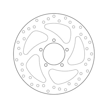 Ducati Multistrada V4 [BREMBO] - Series Oro round rigid brake disc - 0