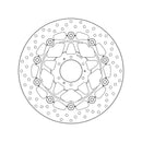 Honda Xl 1000 V Varadero Abs [BREMBO] - Series Oro round floating brake disc
