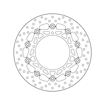Yamaha Tracer 9 [BREMBO] - Serie Oro rund schwimmend Bremsscheibe