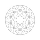 Kawasaki Kle 650 [BREMBO] - Series Oro round floating brake disc