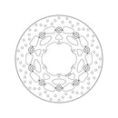 Bmw F 650 Cs Scarver [BREMBO] - Serie Oro rund schwimmend Bremsscheibe-2