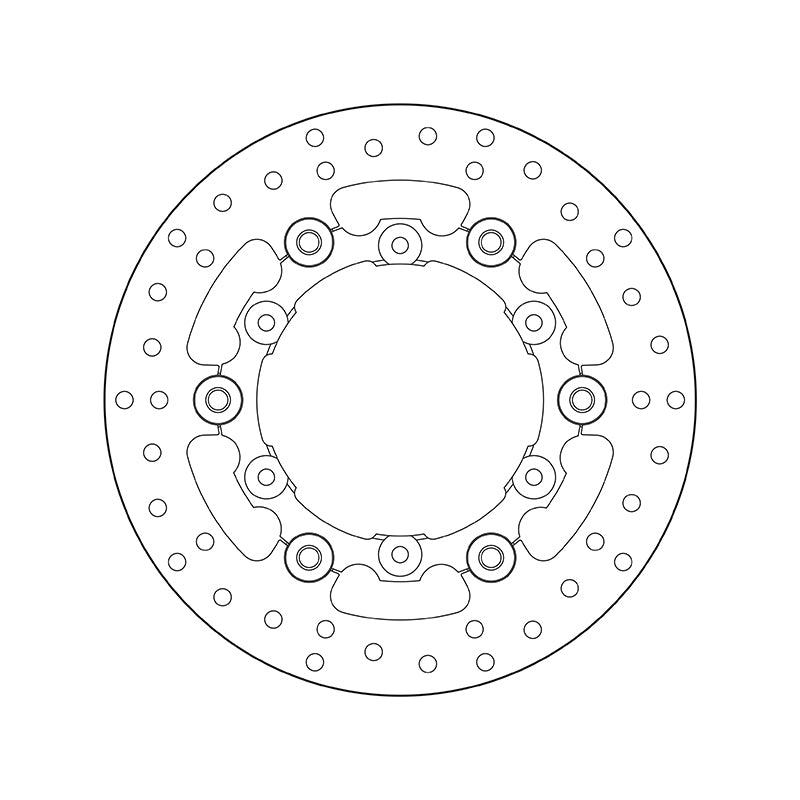 Ktm Smc 690 [BREMBO] - Serie Oro rund schwimmend Bremsscheiben - paarweise