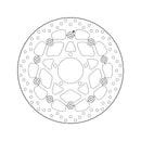 Kawasaki Zx-10Rr [BREMBO] - Serie Oro rund schwimmende Bremsscheibe