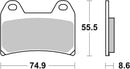 Ducati Multistrada 1200 [BREMBO] - Competition Carbon Keramik Bremsbeläge - 07BB19RC-1